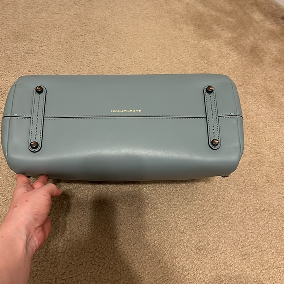 Rare exotic Coach bag - Mason carryall satchel with snakeskin detailing - Picture 10 of 16